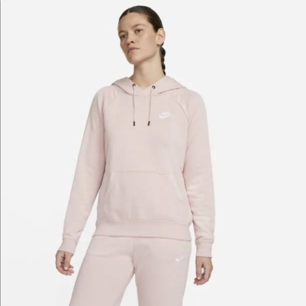 Pastel Pink Nike Hoodie